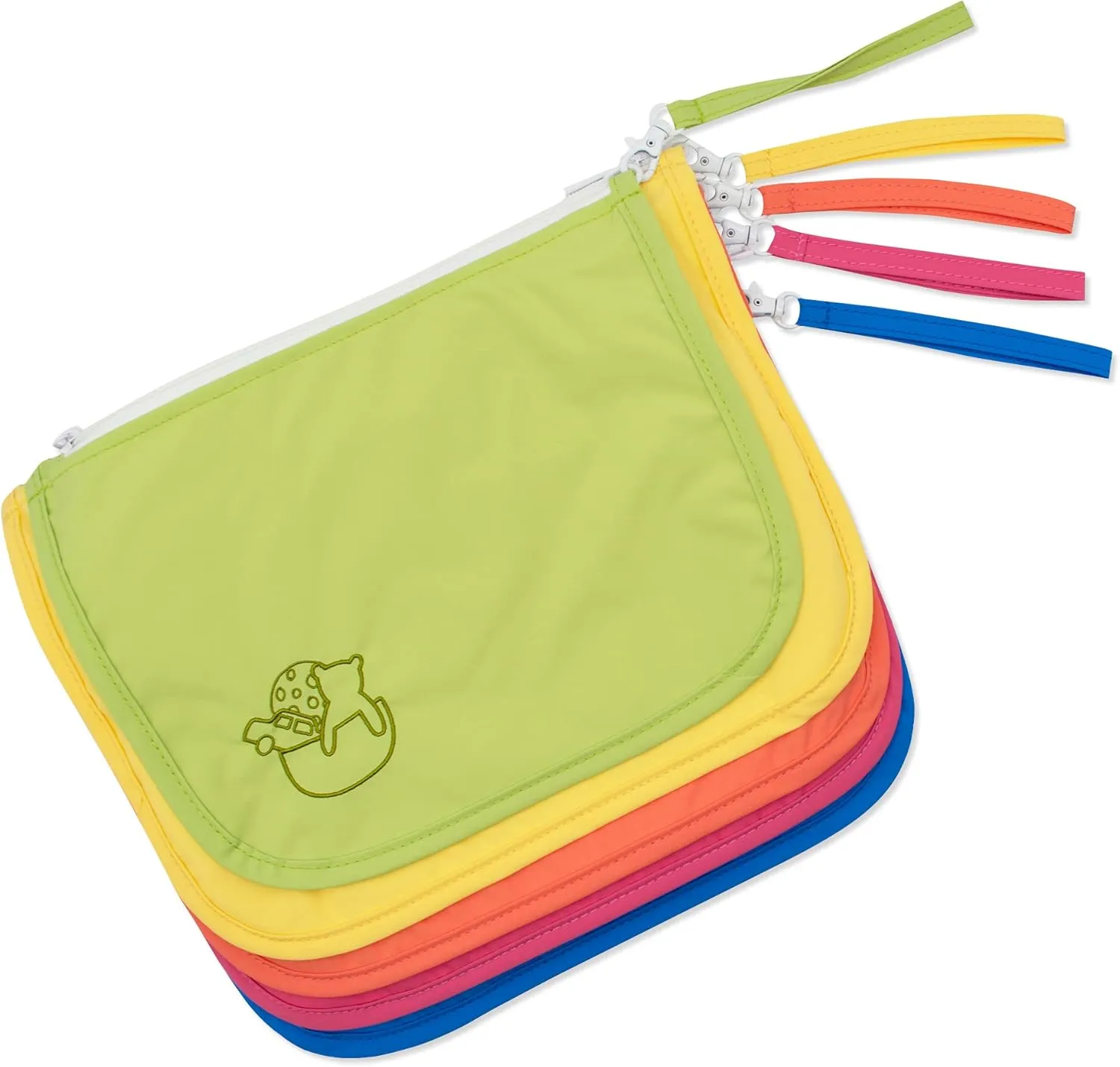 Mother Load Diaper Bag Organizer Pouches Durable Nylon & Performance Mesh