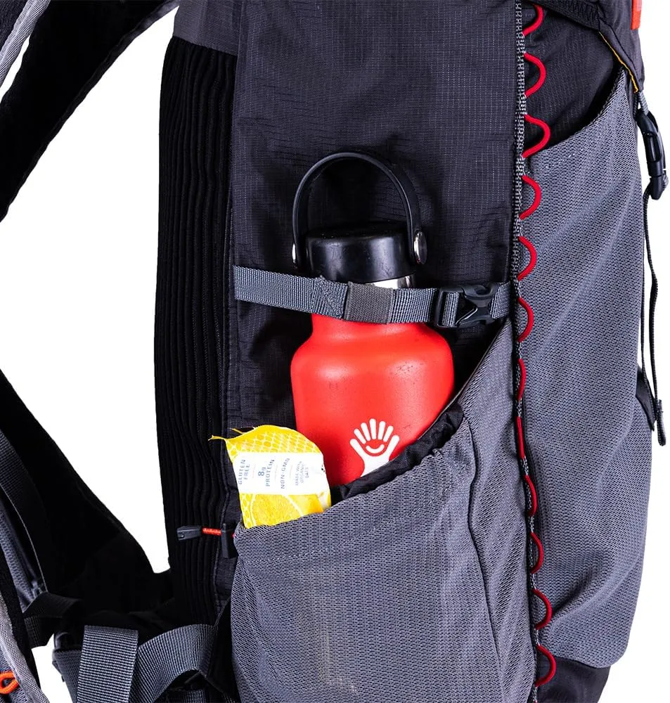 Mountainsmith Zerk Ultralight Hiking Backpack, 25 Liter, Black