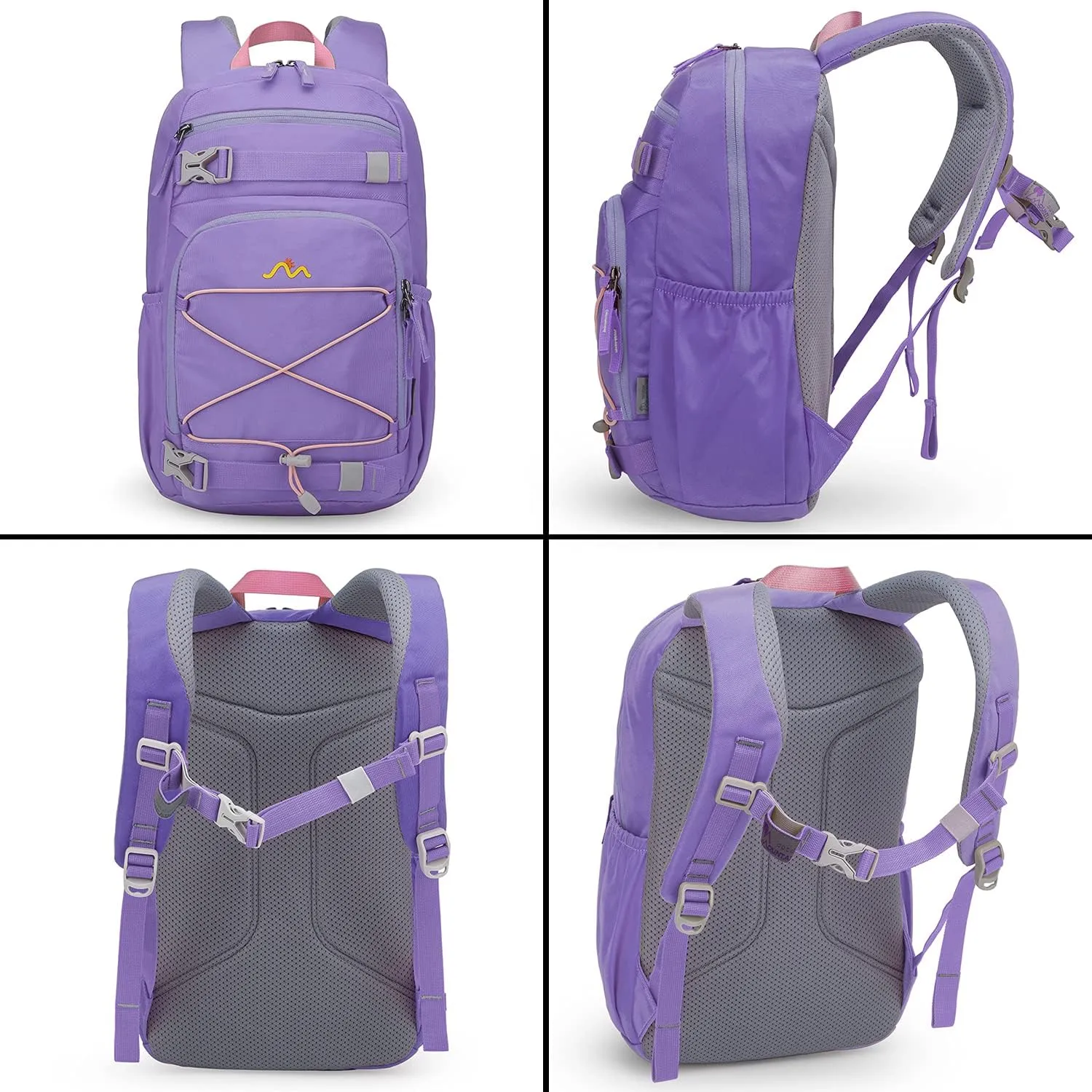 MOUNTAINTOP Kids Backpack for Boys Girls Elementary Kindergarten School Bag Lightweight Children Daypack