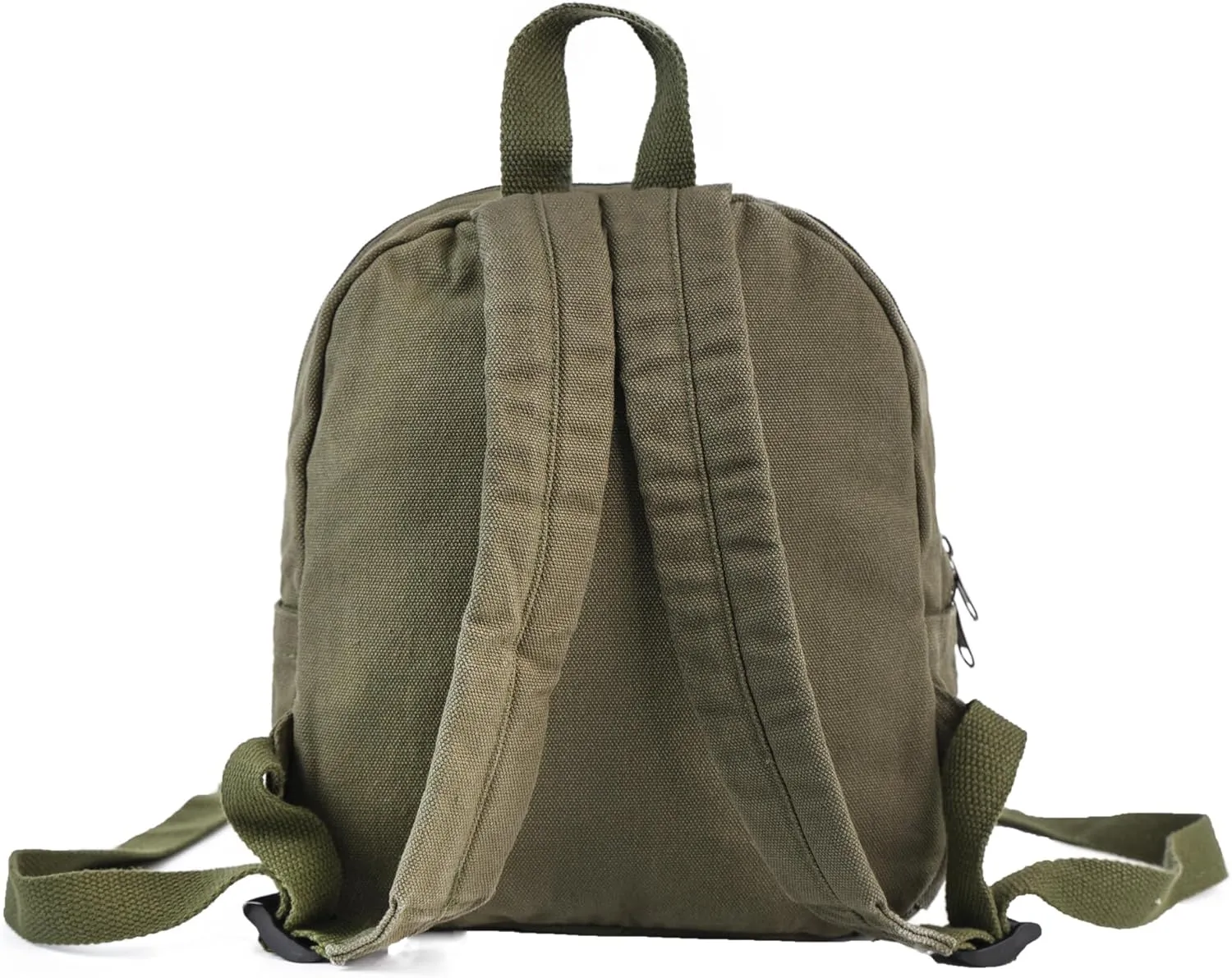 MT WORLD Personalized Mini Canvas Toddler Backpack - Custom Monogram Infant Vintage Backpack