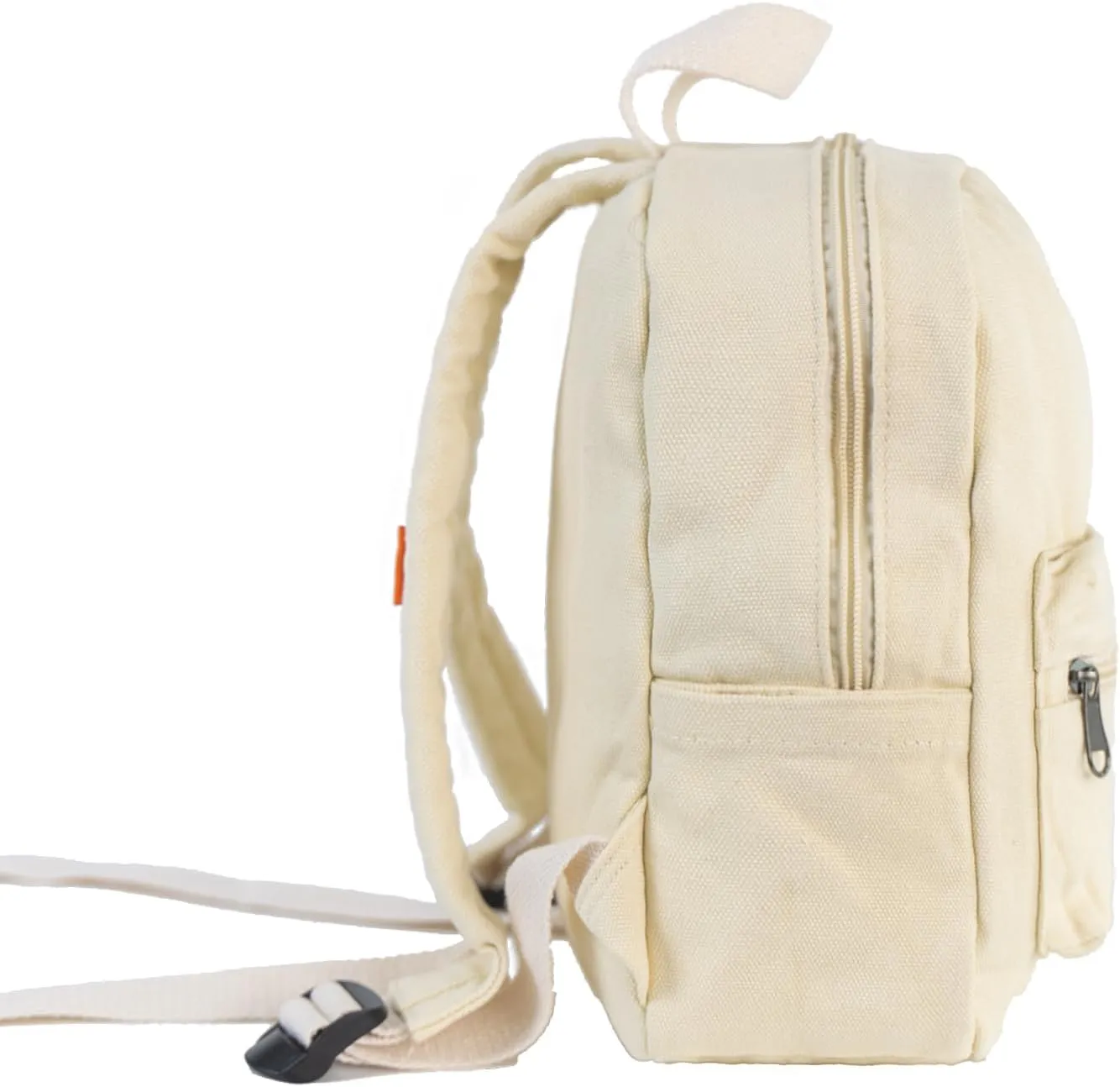 MT WORLD Toddler Mini Canvas Backpack - Personalized Vintage Daypack for Kids, Custom Monogram