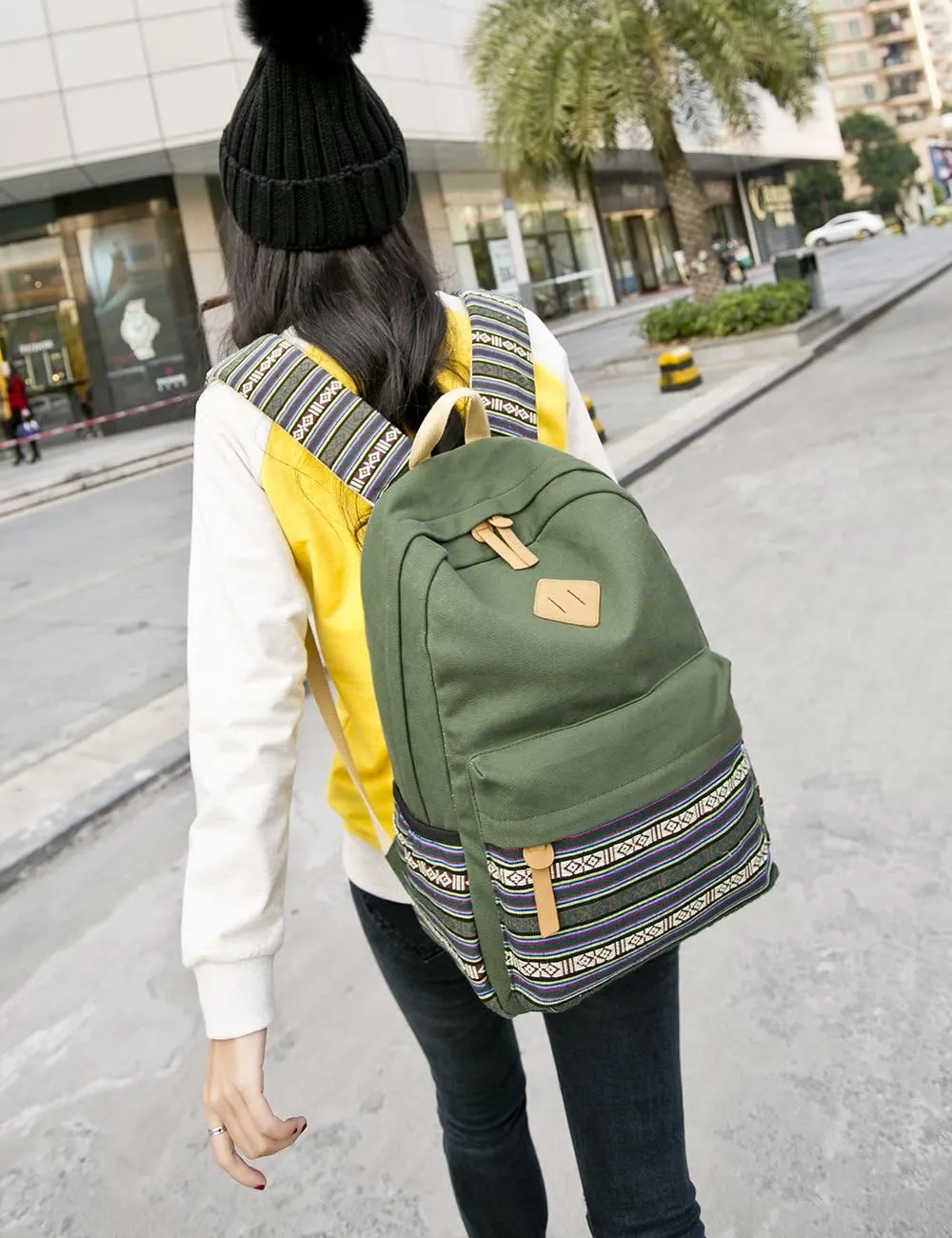 mygreen Kids Backpack, Kawaii Girls Backpack for School Ages 8-12