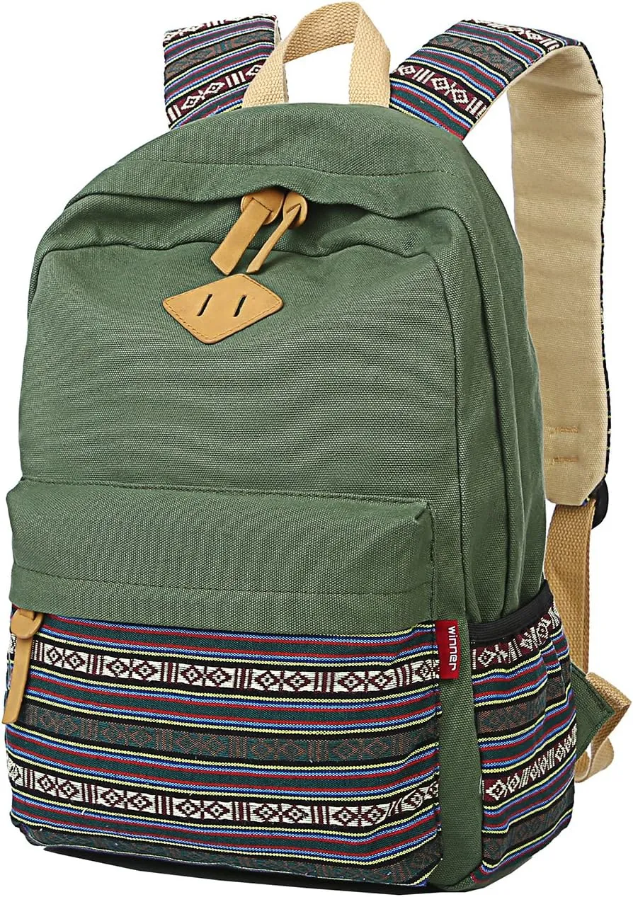mygreen Kids Backpack, Kawaii Girls Backpack for School Ages 8-12