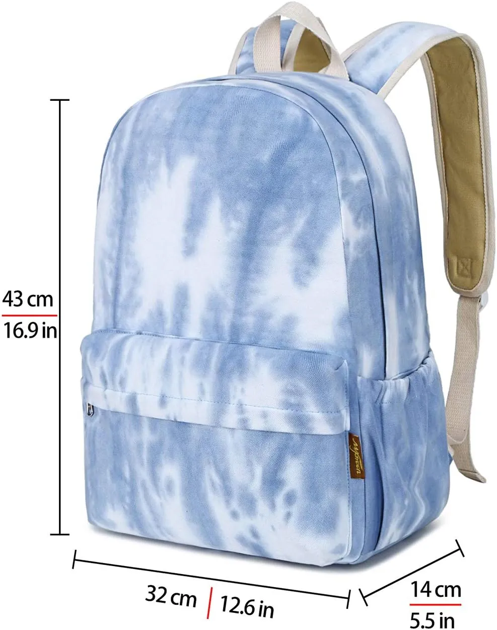 mygreen Kids Backpack, Kawaii Girls Backpack for School Ages 8-12