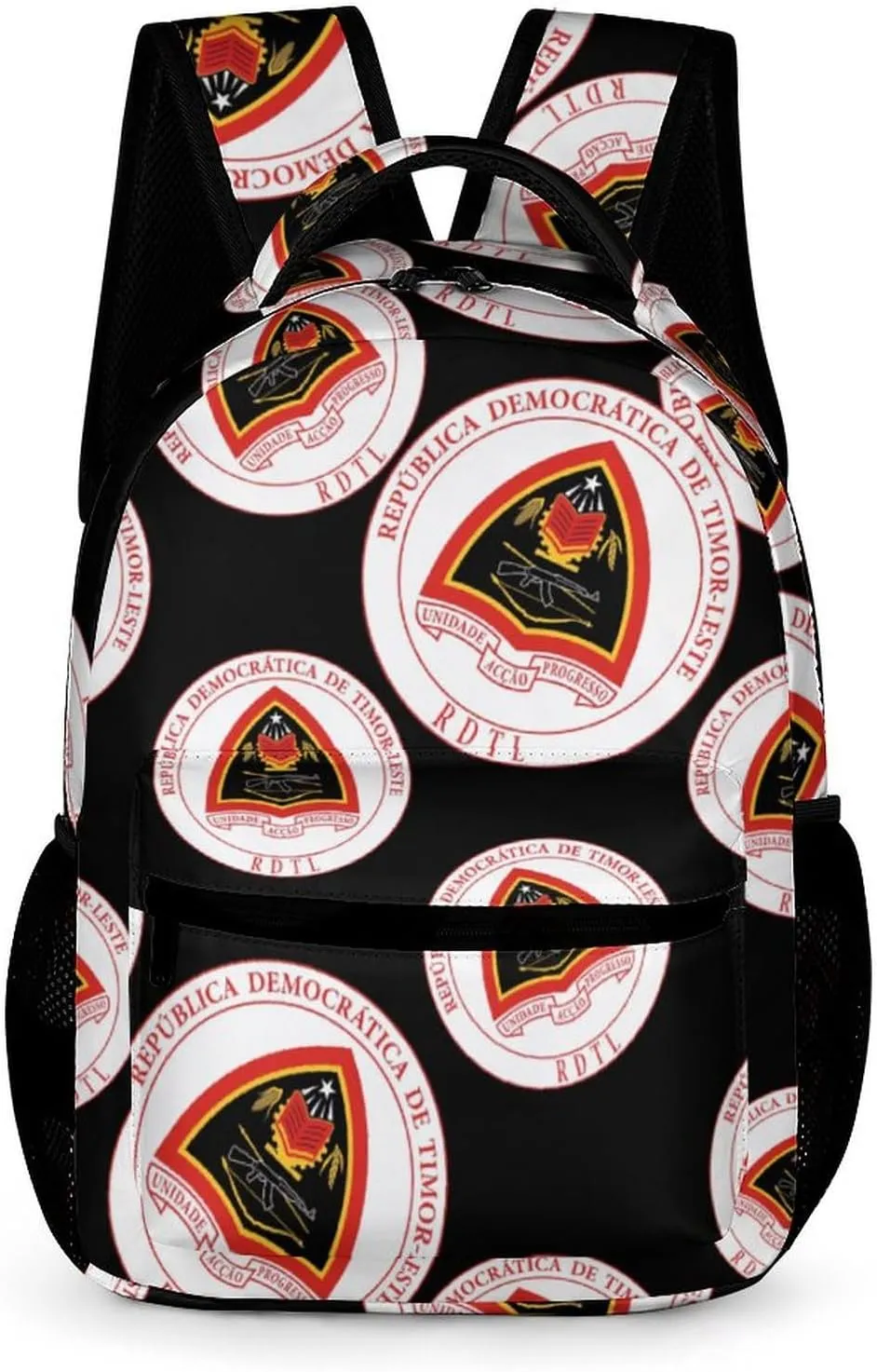 National Emblem of East Timor Casual Backpack Travel Laptop Cute Basic Shoulder Bag for Work Women & Men