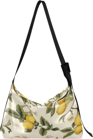 Nebula and Stars Lightweight Shoulder Hobo Bag, Leather Crossbody Bag, Mens Leather Crossbody Bag