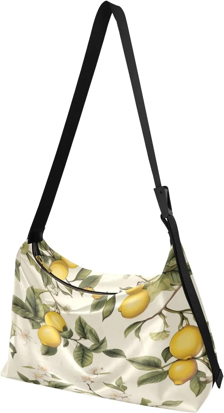 Nebula and Stars Lightweight Shoulder Hobo Bag, Leather Crossbody Bag, Mens Leather Crossbody Bag