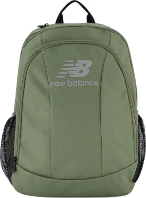 New Balance Laptop Backpack, Commuter Travel Bag for Men and Women, Olive, 19 Inch