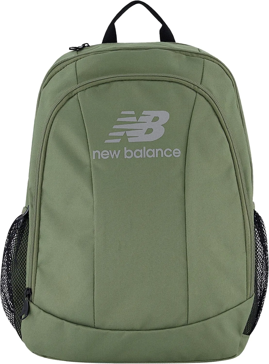 New Balance Laptop Backpack, Commuter Travel Bag for Men and Women, Olive, 19 Inch