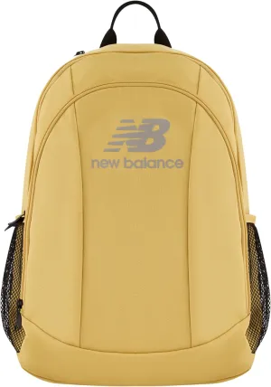 New Balance Laptop Backpack, Travel Computer Bag for Men and Women, Tan, 19 Inch