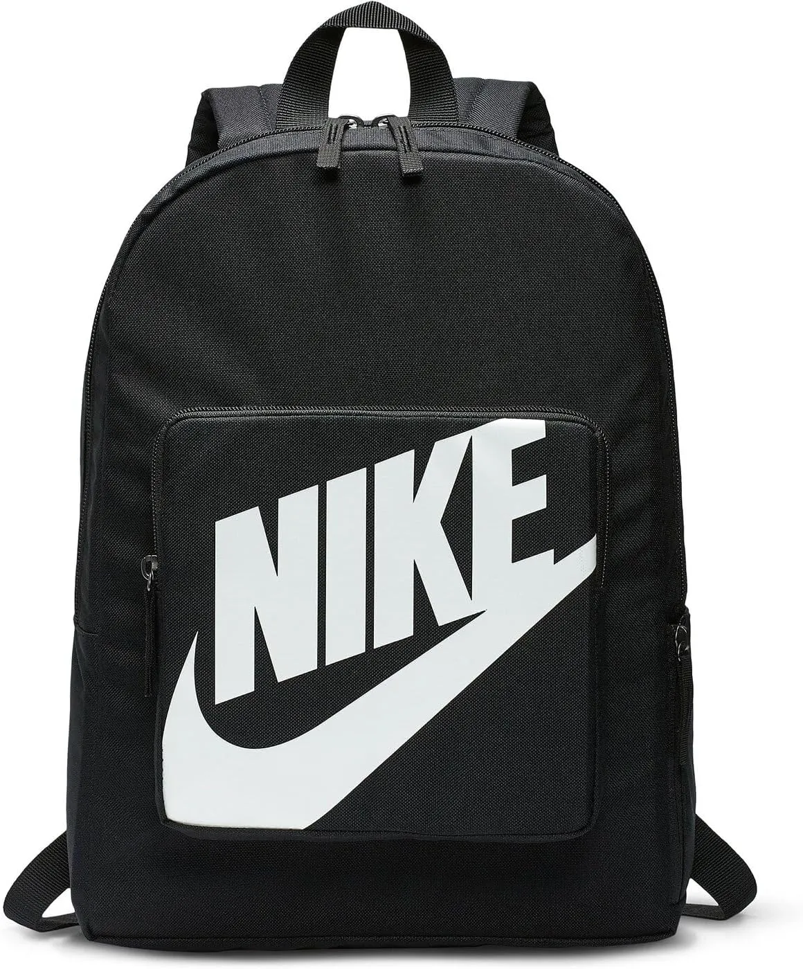 NIKE Unisex Kid's Y NK Classic BKPK, Black/Black/(White), 38 x 28 x 12.5 cm