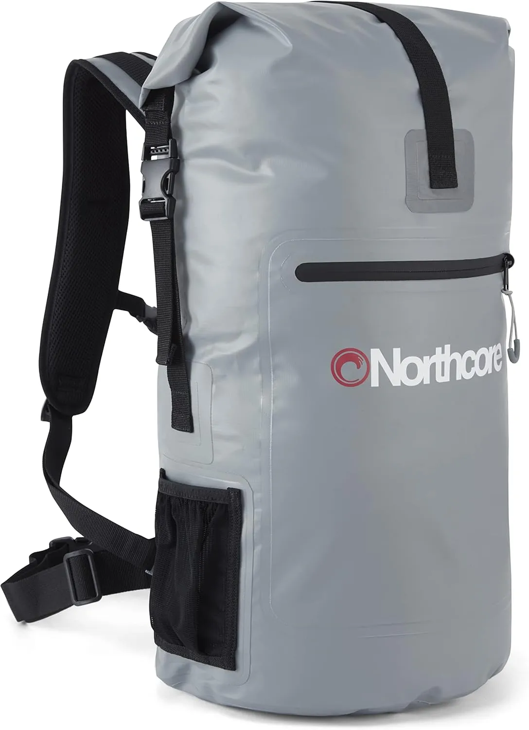 Northcore Surfing and Watersports Accessories - 30L 30 Litre Capacity Waterproof Back Pack Rucksack Bag - Cool Grey