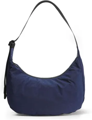 Nylon Crescent Bag - Casual Shoulder Crossbody with Adjustable Strap & Dual Interior Pockets