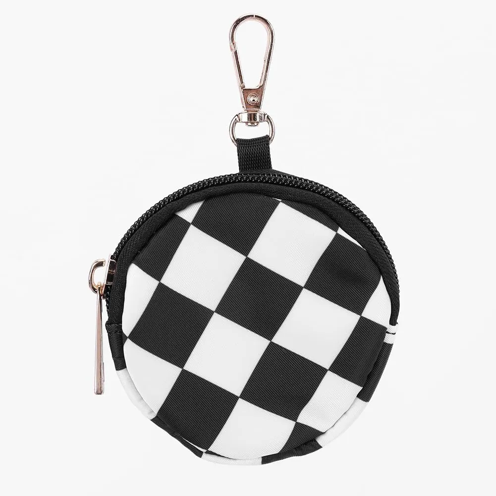 Nylon Crossbody Bum Bag for Women - Spacious Checkered Sling Bag with Adjustable Strap, Trendy Hands-Free Purse & Wallet Hold