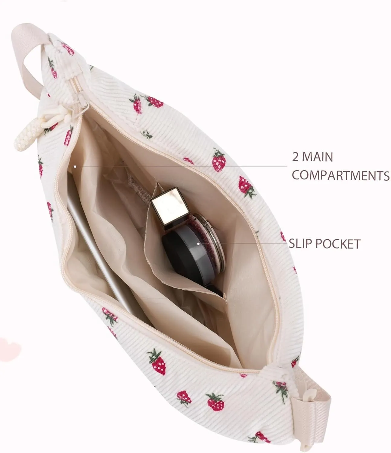 Nylon Hobo Crescent Crossbody Bag for Women,Dumpling Bag Moon Shoulder Bag