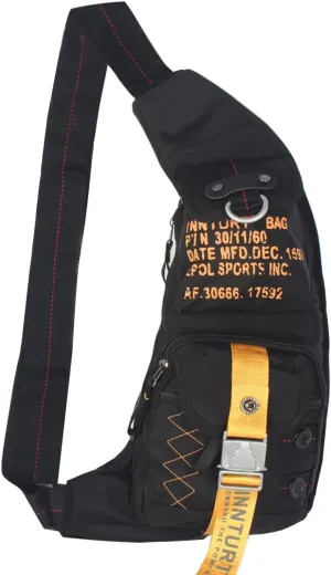 Nylon Sling Bag Small Backpack Crossbody Shoulder Bag Sling Pack