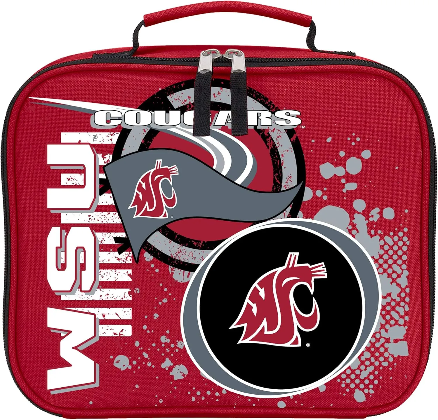 Officially Licensed NCAA Accelerator Backpack & Lunch Kit Set, Multi Color, 16" x 9.5" x 12"