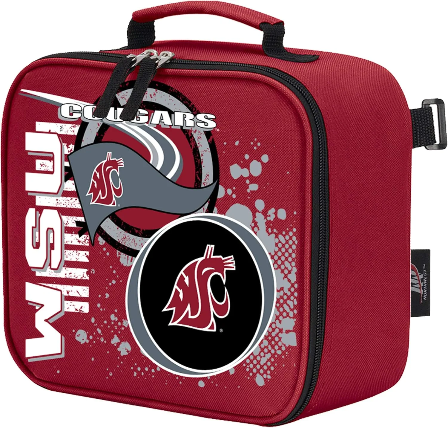 Officially Licensed NCAA Accelerator Backpack & Lunch Kit Set, Multi Color, 16" x 9.5" x 12"