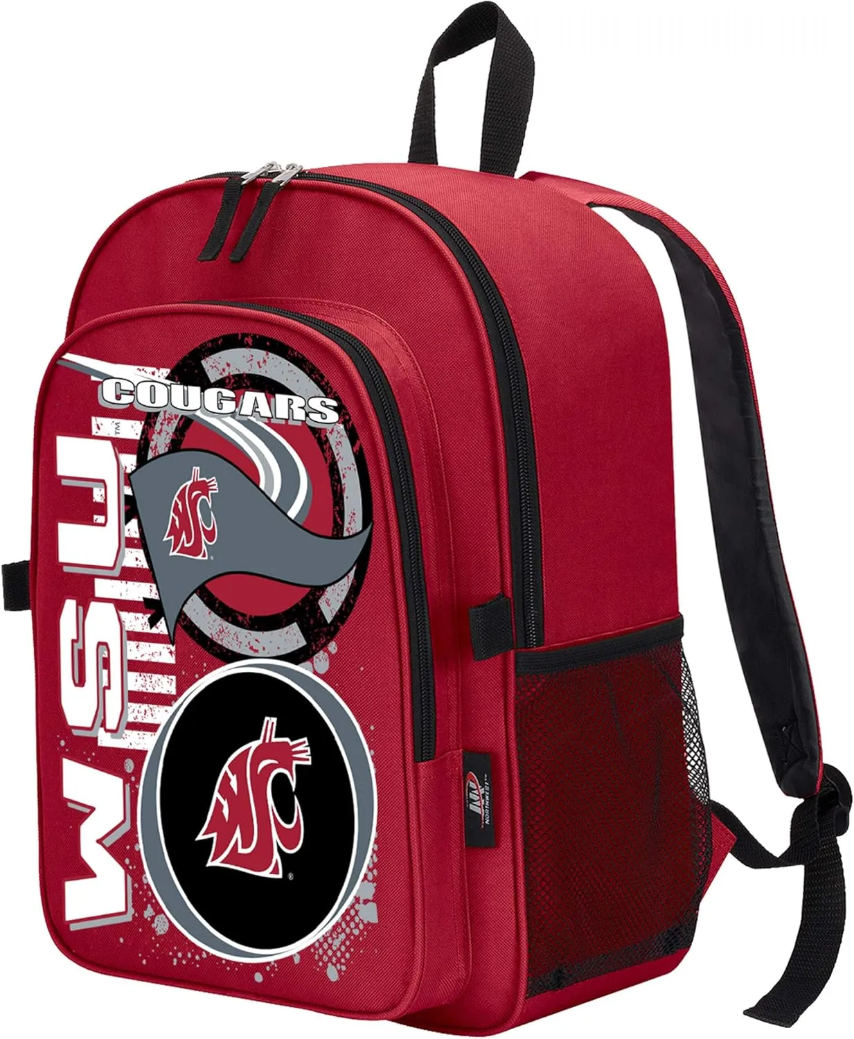 Officially Licensed NCAA Accelerator Backpack & Lunch Kit Set, Multi Color, 16" x 9.5" x 12"