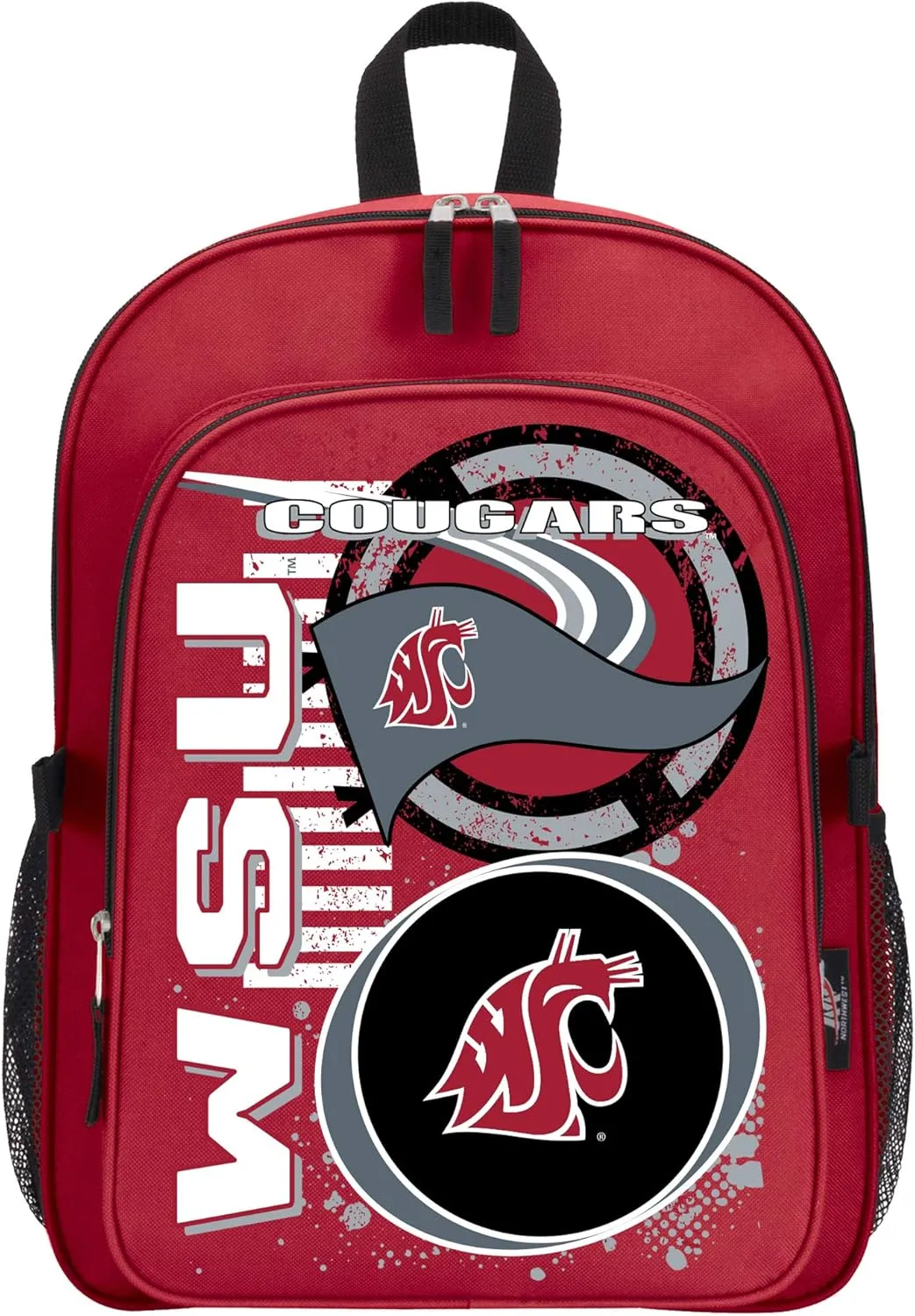 Officially Licensed NCAA Accelerator Backpack & Lunch Kit Set, Multi Color, 16" x 9.5" x 12"