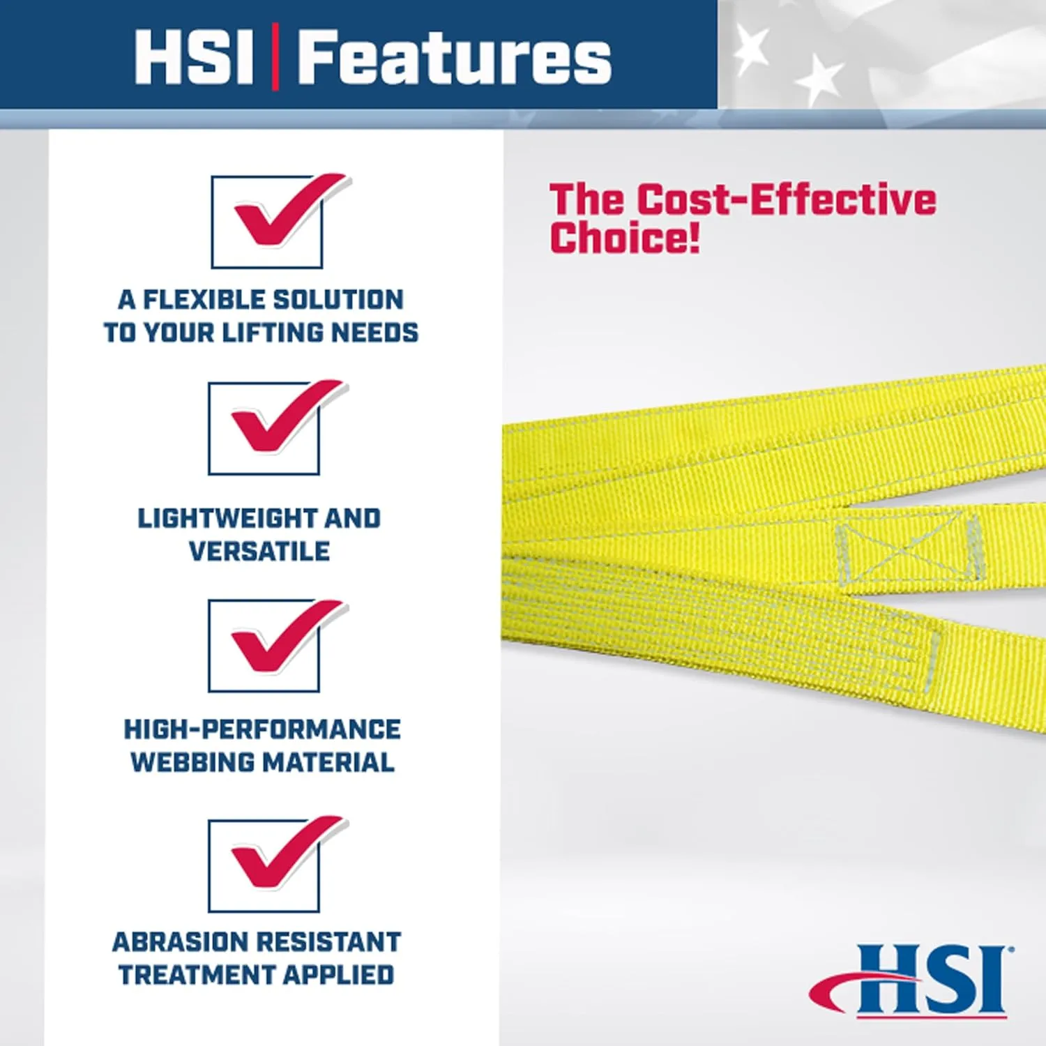 One Ply 2" x 10' Endless Nylon Type 5 Sling | EN1-802 | | 6,400 Lb. Vertical Capacity | Hanes Supply (HSI) Heavy Duty Rigging Equipment for Lifting and Towing