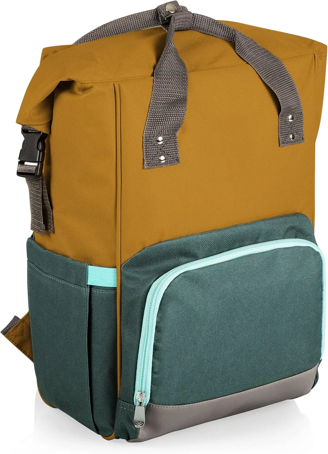 ONIVA - a Picnic Time Brand Roll-Top Cooler Backpack - Hiking Backpack - Soft Cooler Bag
