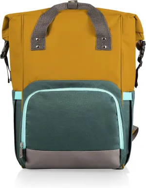 ONIVA - a Picnic Time Brand Roll-Top Cooler Backpack - Hiking Backpack - Soft Cooler Bag