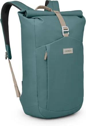 Osprey Arcane Roll Top Commuter Backpack, Cascade Blue