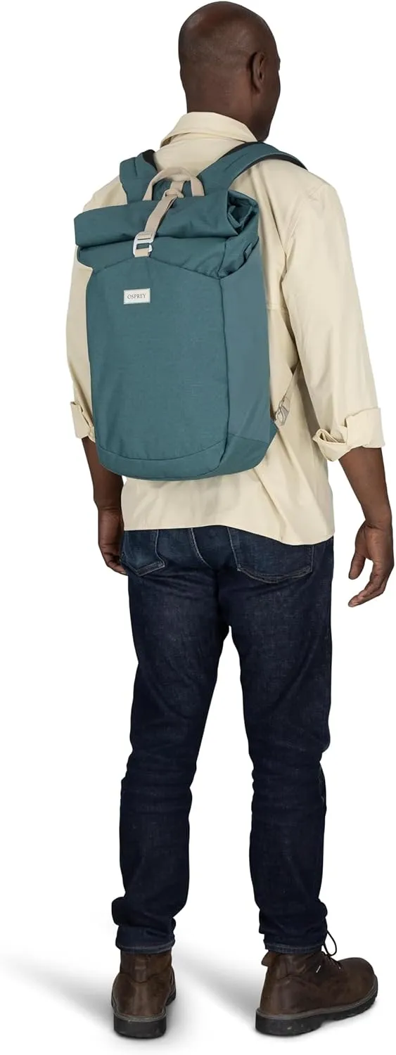 Osprey Arcane Roll Top Commuter Backpack, Cascade Blue
