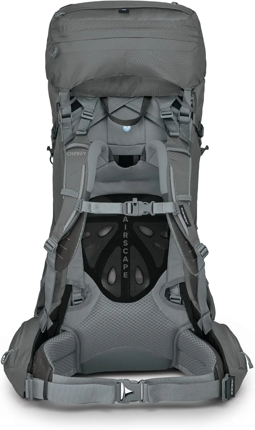 Osprey Ariel 55L Women's Backpacking Backpack, Medium Gray, WXS/S