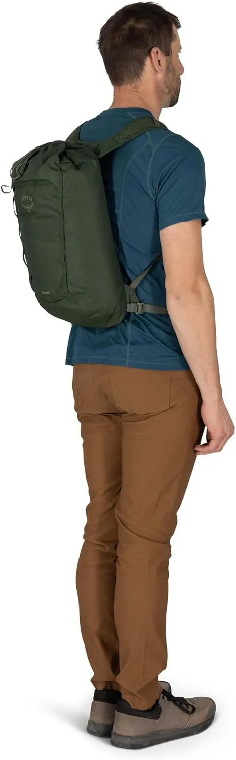 Osprey Daylite Cinch Backpack, Kazuma Print/Magma Brown