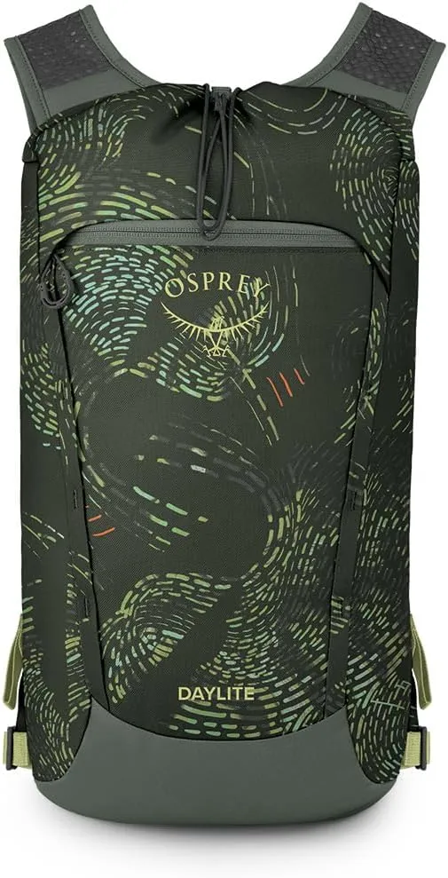 Osprey Daylite Cinch Backpack, Rattan Print/Rocky Brook