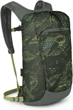 Osprey Daylite Cinch Backpack, Rattan Print/Rocky Brook