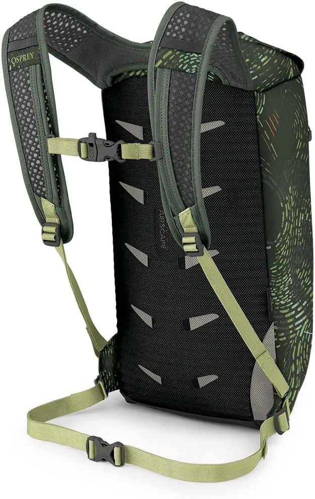 Osprey Daylite Cinch Backpack, Rattan Print/Rocky Brook