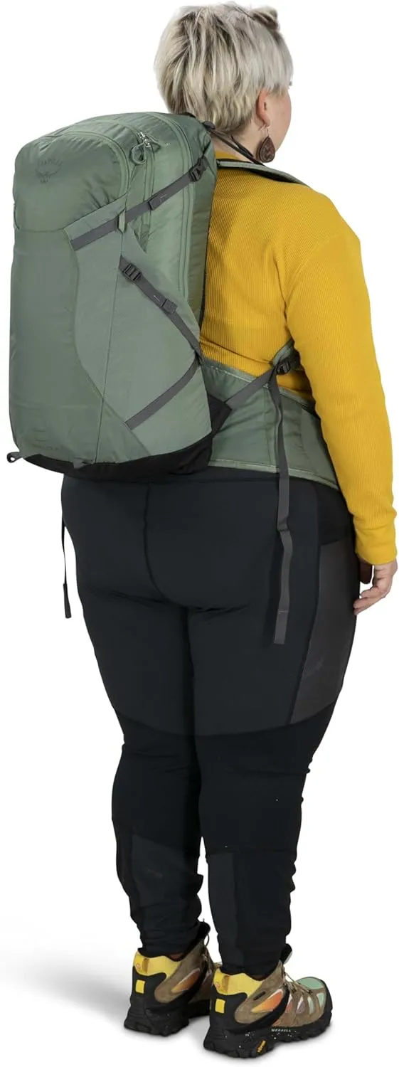 Osprey Sportlite 25L Unisex Hiking Backpack, Pine Leaf Green, S/M, Extended Fit