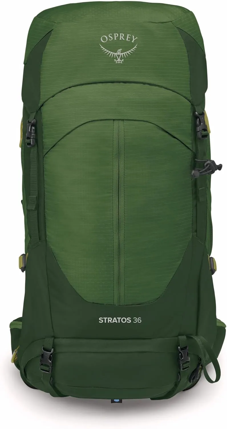 Osprey Stratos 36L Men's Hiking Backpack, Seaweed/Matcha Green