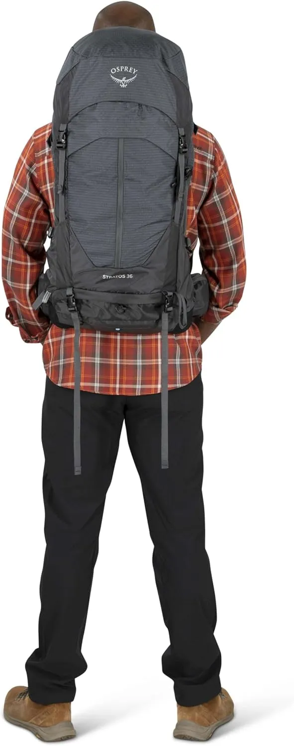Osprey Stratos 36L Men's Hiking Backpack, Seaweed/Matcha Green
