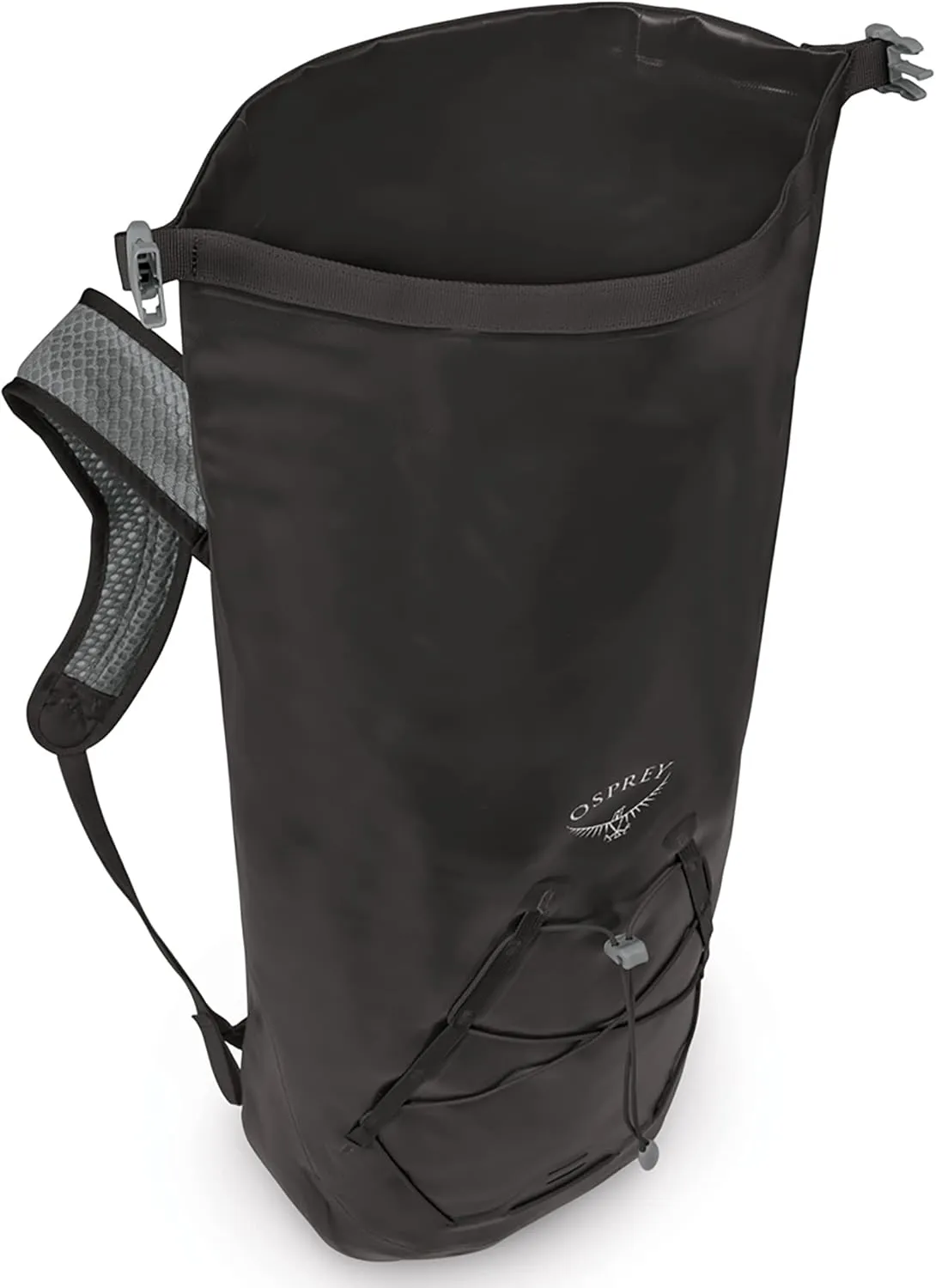 Osprey Transporter 18L Roll Top Waterproof Laptop Backpack, Black
