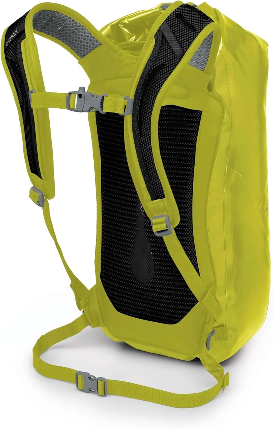 Osprey Transporter 25L Roll Top Waterproof Laptop Backpack, Lemongrass, Yellow One Size