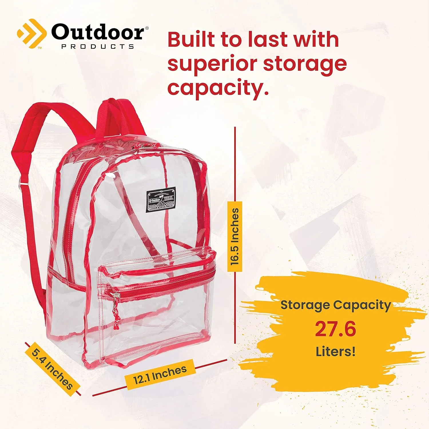 Outdoor Products Clear Pass Daypack (Pink Peacock) (Black)