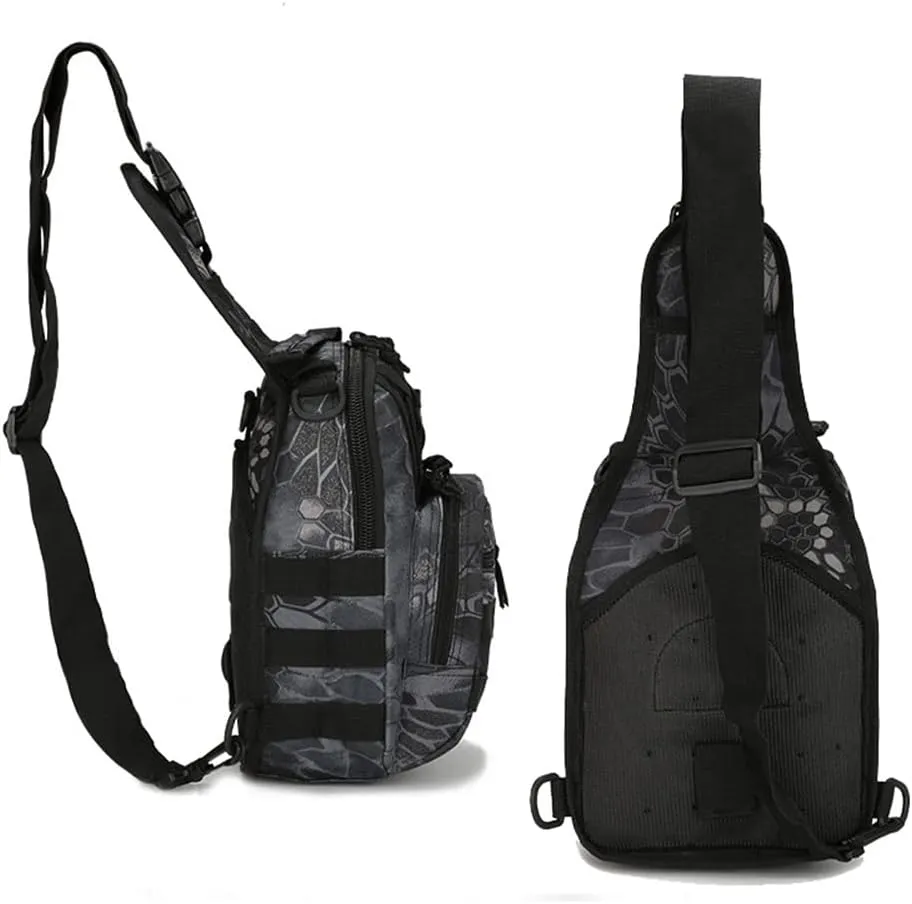 Outdoor Sports Hiking Sling Bag Shoulder Pack Camouflage Tactical Molle Combat Chest Bag