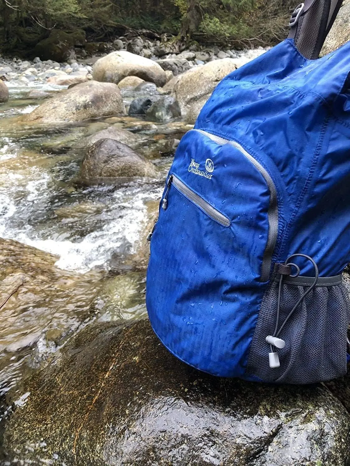 Outlander 100% Waterproof Hiking Backpack Lightweight Packable Travel Daypack