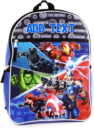 Personalized 16 Inch License School Backpack - Marvel Heroes