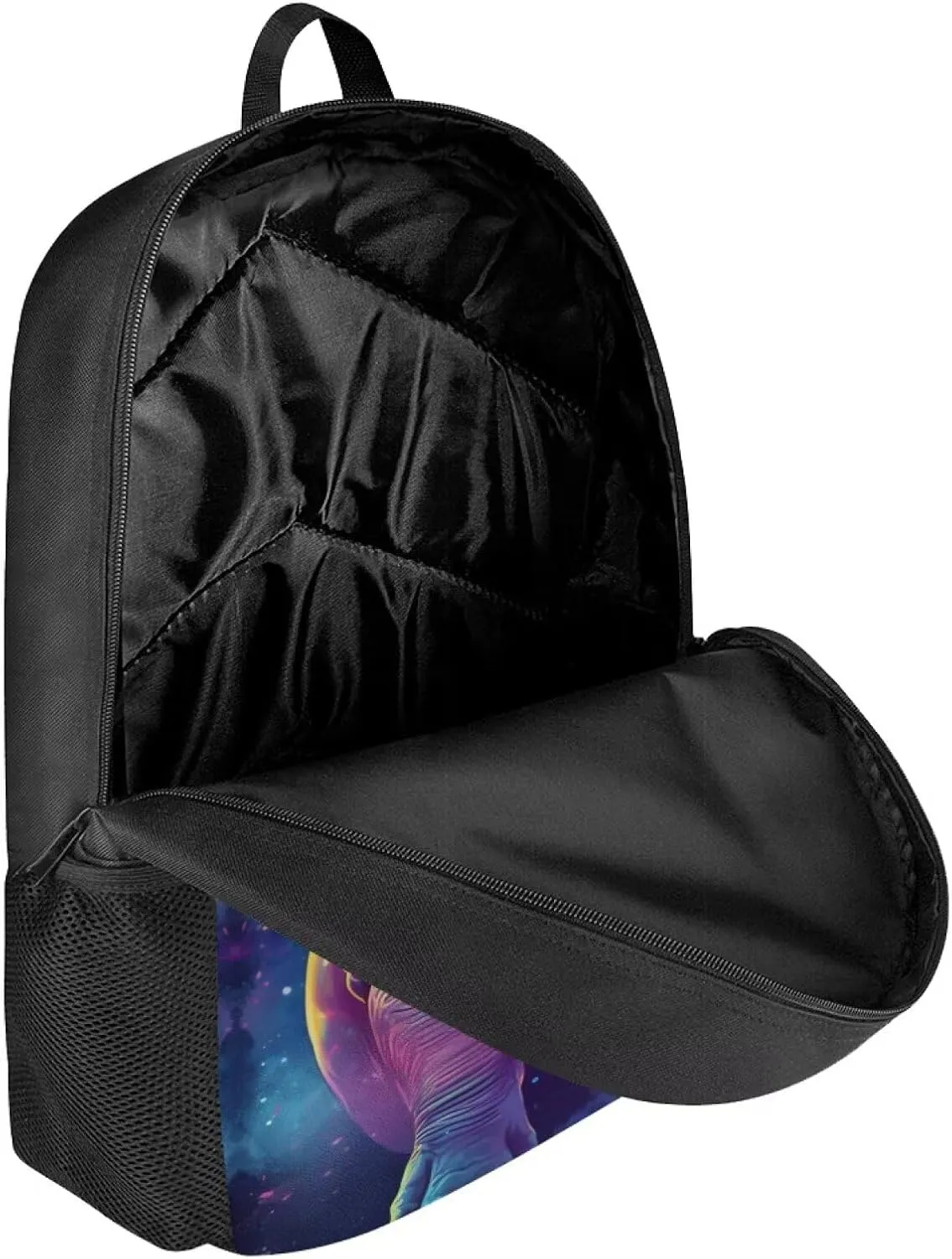 PinUp Angel Yellow Purple Rhinoceros School Bag For Kids Backpack Cool Magical Animal Bag For Children Boys and Girls Bookbag