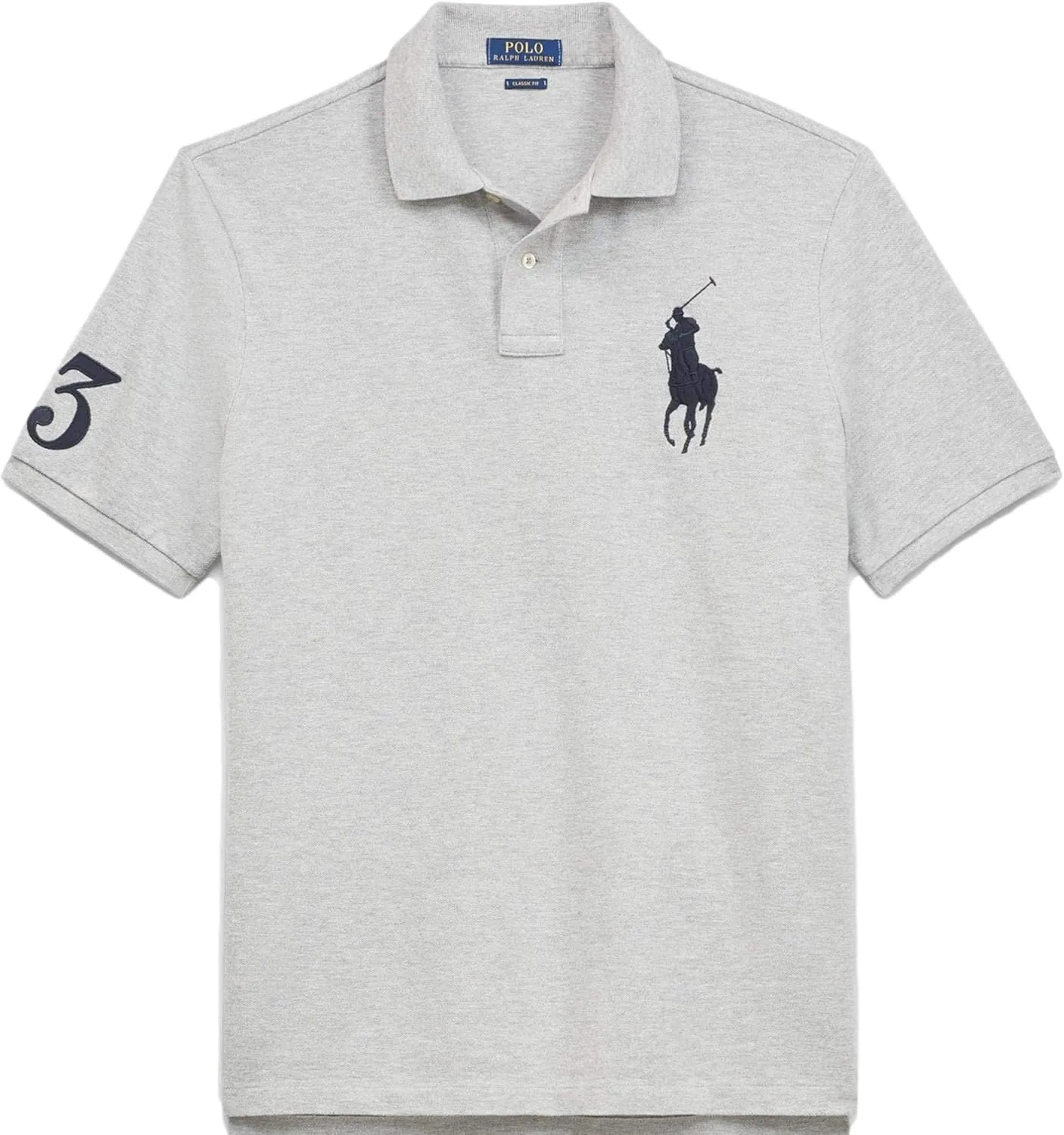 POLO RALPH LAUREN Men's Big Pony Classic Fit Mesh Polo Shirt