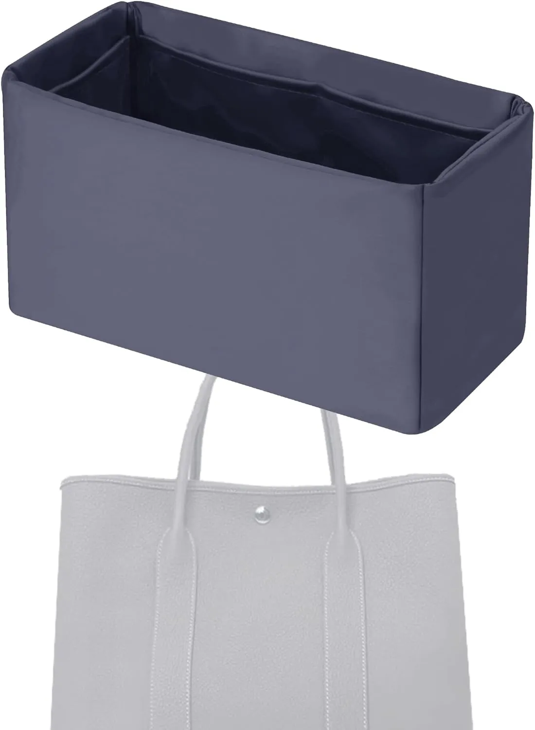 Purse Handbag Silky Organizer Insert Keep Bag Shape Fits Garden Party 26/30/36/49 Bags, Luxury Handbag Tote Lightweight Sturdy(GP 30,Etain)