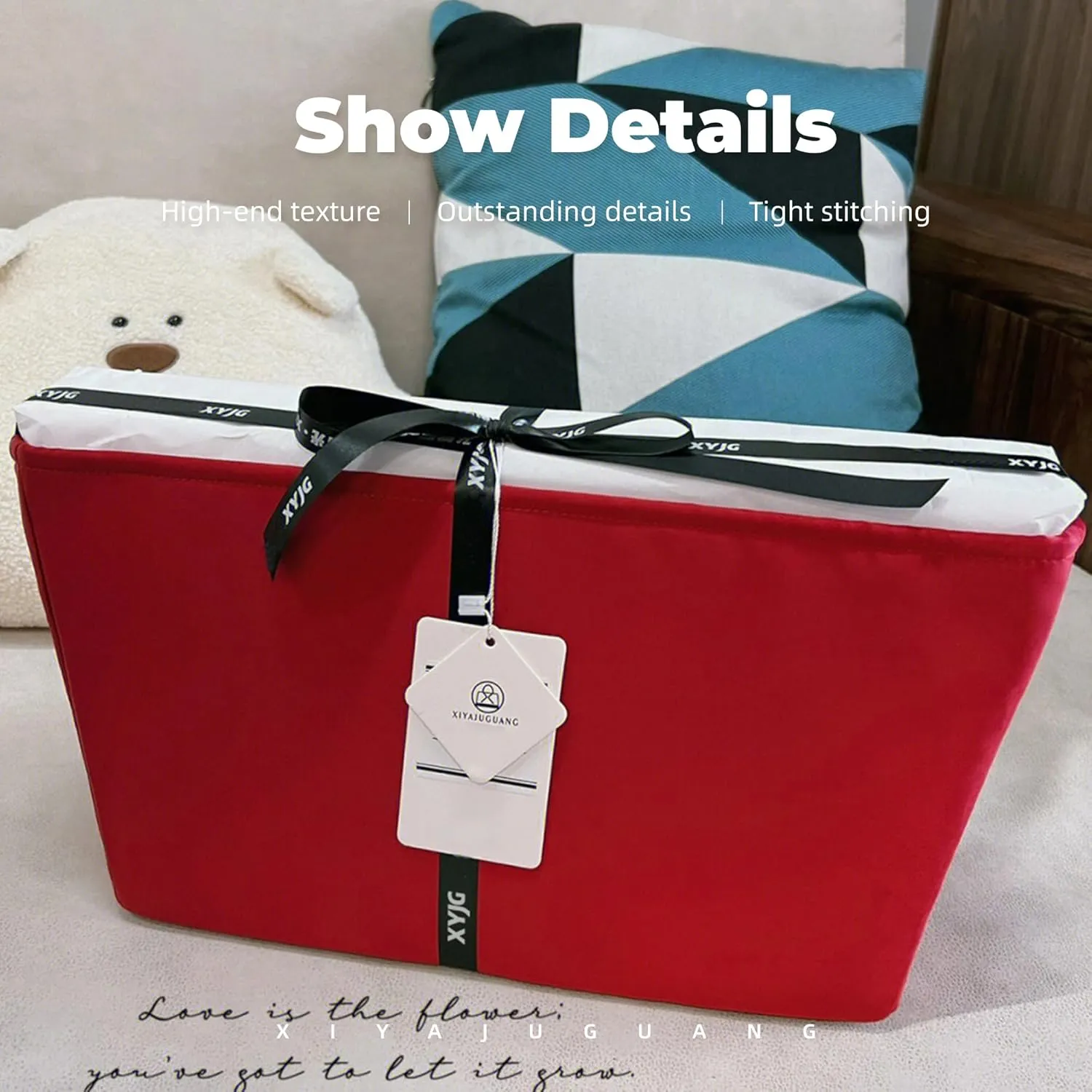 Purse Handbag Silky Organizer Insert Keep Bag Shape Fits LV-Neverfull-PM/MM/GM Bags, Luxury Handbag Tote Lightweight Sturdy(Rouge moyen, Neverfull-PM)