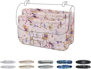 Purse Organizer Insert Fits Constance 19/24 bags, Soft Inner Bag, Lightweight Bag Shaper Liner for Women Luxury Handbag Tote (Constance19, Circus(Pink))