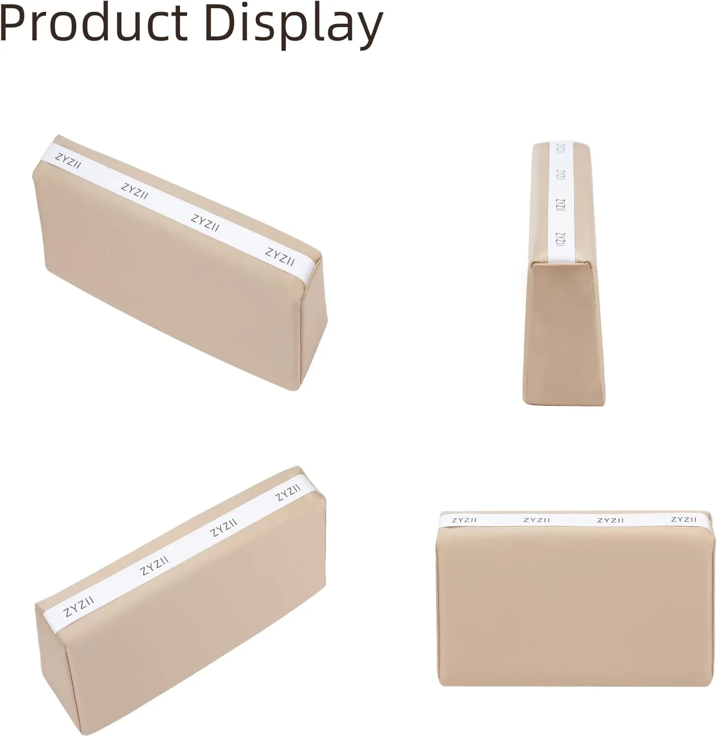 Purse Pillow for CF ClassicFlap 17/20/23/25/30/33,Memory Foam Shaper Insert,Silky Bag Pillow for Luxury Handbag Tote（Champagne,CF Small23）