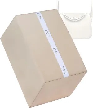 Purse Pillow for Lindy 19/26/30/34,Memory Foam Shaper Insert,Silky Bag Pillow for Luxury Handbag Tote（Champagne,Lindy 26）